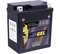 intAct - BATTERIA MOTO IN GEL Bike-Power GEL12-7L-BS. Sostituisce YTX7L, YTX7L-BS. Batteria moto 12V 6Ah 120A. Dimensioni: 114x71x131mm. Con fino al 30% in più di potenza di avviamento.