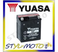 YTX7L-BS BATTERIA ORIGINALE YUASA CON ACIDO APRILIA 125 MOJITO CUSTOM 2003