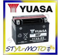 BATTERIA SUZUKI GSX F 750 2000-2001-2002-2003-2004-2005 YUASA YTX9-BS 12V 8,4Ah
