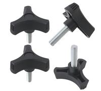 YTXXDEUS Confezione da 4 manopole professionali per dadi ad alette da 1 cm-16 x 2,5-0,6 cm per cattura erba cag ghepardo tigre e altro ancora, compatibile con SFZ48-18FR SCZ61RD-31FX SFW48-16BV SFZ48
