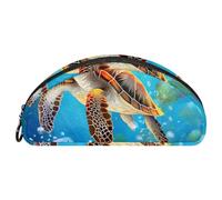 YTYVAGT Astuccio, Astuccio Estetico,Bubble Blue Sea Turtle,Astuccio