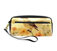 YTYVAGT Astuccio, Astuccio Estetico,Daisy Bird in Fiore,Astuccio