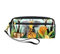 YTYVAGT Astuccio, Astuccio Estetico,Zoo Cartoon Forest Animals,Astuccio