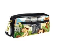 YTYVAGT Astuccio, Astuccio Estetico,Zoo Cartoon Forest Animals,Astuccio