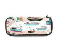 YTYVAGT Astuccio estetico,Astuccio per matite,Barche Navi Ocean,Scatola di matita