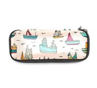YTYVAGT Astuccio estetico,Astuccio per matite,Barche Navi Ocean,Scatola di matita