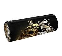 YTYVAGT Astuccio estetico, astuccio per matite,Dragon Tiger Tai Chi Gossip,Scatola di matita