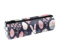 YTYVAGT Astuccio estetico,Sacchetto di matita,Bunny Rabbit Pink Easter,Scatola di matita