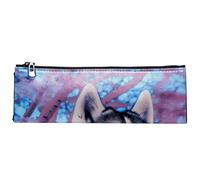 YTYVAGT Astuccio estetico,Scatola di matita,Cane animale lupo,Piccola matita Pouchhh