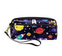 YTYVAGT Astuccio estetico,Scatola di matita,Cartoon Rocket Lovely Planets,Piccola matita Pouchhh