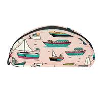 YTYVAGT Astuccio estetico,Scatola di matite,Barche Navi Ocean,Piccola matita Pouchhh