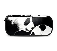 YTYVAGT Astuccio estetico,Scatola di matite,Simpatico Panda mamma e figlio,Piccolo sacchetto di matita
