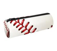 YTYVAGT Astuccio,Matita Pouch Estetica,Bianco Rosso Baseball Sport,Matita Bag