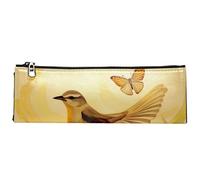 YTYVAGT Astuccio per matite,Sacchetti di matita,Daisy Bird in Flower,Astuccio per penne
