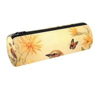 YTYVAGT Astuccio per matite,Sacchetti di matita,Daisy Bird in Flower,Astuccio per penne