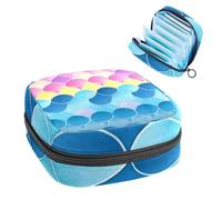 YTYVAGT Borsa mestruale,Sacchetto di immagazzinaggio del tovagliolo sanitario,Porta tamponi per borsa, H26n0yc3stm, 4.7x6.6x6.6 in, classico