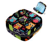 YTYVAGT Borsa mestruale,Sacchetto di immagazzinaggio del tovagliolo sanitario,Porta tamponi per borsa, Y98m5uk8jfd, 4.7x6.6x6.6 in, Durevole