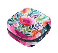 YTYVAGT Borsa mestruale,Sacchetto di immagazzinaggio del tovagliolo sanitario,Porta tamponi per borsa, B22c2om6wvb, 4.7x6.6x6.6 in, Comodi