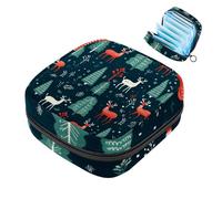 YTYVAGT Borsa mestruale,Sacchetto di immagazzinaggio del tovagliolo sanitario,Porta tamponi per borsa, K91o1ki9tdj, 4.7x6.6x6.6 in, Comodi