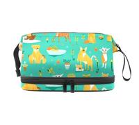YTYVAGT Borse per trucco da donna,Borsa da toilette per uomo,Borsa cosmetica da viaggio, A24 x 9 x w4bin, 10.6x5.9x5.5 in, Multiuso