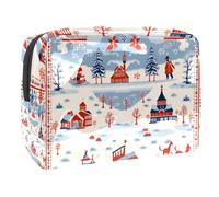 YTYVAGT Borse per trucco da donna,Borsa da toilette per uomo,Borsa cosmetica da viaggio, A36f9si2ses, 7.3x3x5.1 in, Durevole
