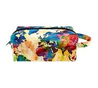 YTYVAGT Borse per trucco da donna,Borsa da toilette per uomo,Borsa cosmetica da viaggio, A63o2ad3cgm, 8.2x3.1x3.5 in, Comodi