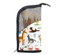 YTYVAGT Borse per trucco da donna,Borsa da toilette per uomo,Borsa cosmetica da viaggio, B68h3ju7ikg, 9.4x4.9 in, Multiuso