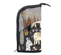 YTYVAGT Borse per trucco da donna,Borsa da toilette per uomo,Borsa cosmetica da viaggio, C41q2ou1niv, 9.4x4.9 in, Multiuso