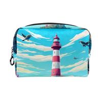 YTYVAGT Borse per trucco da donna,Borsa da toilette per uomo,Borsa cosmetica da viaggio, C66f5io6son, 7.3x3x5.1 in, Durevole