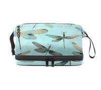 YTYVAGT Borse per trucco da donna,Borsa da toilette per uomo,Borsa cosmetica da viaggio, D12z3cg0dqc, 10.6x5.9x5.5 in, Durevole