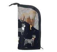 YTYVAGT Borse per trucco da donna,Borsa da toilette per uomo,Borsa cosmetica da viaggio, D45n4hn2uru, 9.4x4.9 in, Moda