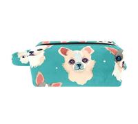 YTYVAGT Borse per trucco da donna,Borsa da toilette per uomo,Borsa cosmetica da viaggio, E05k2if5jfi, 8.2x3.1x3.5 in, Durevole