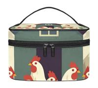 YTYVAGT Borse per trucco da donna,Borsa da toilette per uomo,Borsa cosmetica da viaggio, E15d1my0ndt, 8.9x5.9x5.4 in, Multiuso
