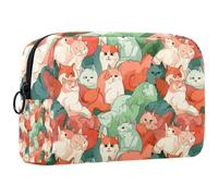 YTYVAGT Borse per trucco da donna,Borsa da toilette per uomo,Borsa cosmetica da viaggio, E45f4wy4iam, 7.3x3x5.1 in, Moda