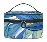 YTYVAGT Borse per trucco da donna,Borsa da toilette per uomo,Borsa cosmetica da viaggio, H11i8jv2uzi, 8.9x5.9x5.4 in, moderno