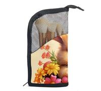YTYVAGT Borse per trucco da donna,Borsa da toilette per uomo,Borsa cosmetica da viaggio, K75x4gp2zqb, 9.4x4.9 in, Comodi
