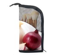 YTYVAGT Borse per trucco da donna,Borsa da toilette per uomo,Borsa cosmetica da viaggio, N21r0ia1qun, 9.4x4.9 in, Durevole