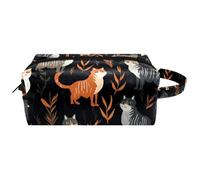 YTYVAGT Borse per trucco da donna,Borsa da toilette per uomo,Borsa cosmetica da viaggio, O24b6mg7kyt, 8.2x3.1x3.5 in, moderno