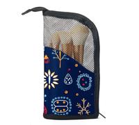 YTYVAGT Borse per trucco da donna,Borsa da toilette per uomo,Borsa cosmetica da viaggio, O41z5yc3ghk, 9.4x4.9 in, Moda