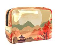 YTYVAGT Borse per trucco da donna,Borsa da toilette per uomo,Borsa cosmetica da viaggio, Q09n1ch4eav, 7.3x3x5.1 in, Multiuso