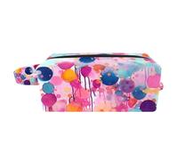 YTYVAGT Borse per trucco da donna,Borsa da toilette per uomo,Borsa cosmetica da viaggio, Q43l1ju7wih, 8.2x3.1x3.5 in, Durevole