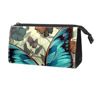 YTYVAGT Borse per trucco da donna,Borsa da toilette per uomo,Borsa cosmetica da viaggio, R11p4cc4bvv, 4.5x8x2.6 in, Comodi