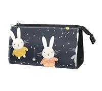YTYVAGT Borse per trucco da donna,Borsa da toilette per uomo,Borsa cosmetica da viaggio, R11r2tw2gui, 4.5x8x2.6 in, Durevole