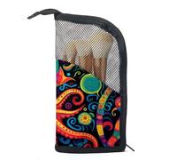 YTYVAGT Borse per trucco da donna,Borsa da toilette per uomo,Borsa cosmetica da viaggio, R48t1if2omy, 9.4x4.9 in, Comodi