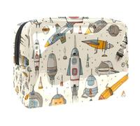 YTYVAGT Borse per trucco da donna,Borsa da toilette per uomo,Borsa cosmetica da viaggio, S09i9zz1asf, 7.3x3x5.1 in, moderno