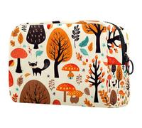YTYVAGT Borse per trucco da donna,Borsa da toilette per uomo,Borsa cosmetica da viaggio, S40u1ia5zaw, 7.3x3x5.1 in, Multiuso