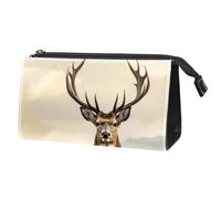 YTYVAGT Borse per trucco da donna,Borsa da toilette per uomo,Borsa cosmetica da viaggio, T35t8ju7rmo, 4.5x8x2.6 in, moderno