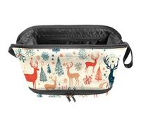 YTYVAGT Borse per trucco da donna,Borsa da toilette per uomo,Borsa cosmetica da viaggio, V34x7cg8wqa, 10.6x5.9x5.5 in, Comodi