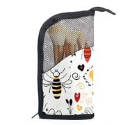 YTYVAGT Borse per trucco da donna,Borsa da toilette per uomo,Borsa cosmetica da viaggio, X52w2if3rqb, 9.4x4.9 in, Comodi