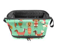 YTYVAGT Borse per trucco da donna,Borsa da toilette per uomo,Borsa cosmetica da viaggio, X64g6vu4ses, 10.6x5.9x5.5 in, Comodi